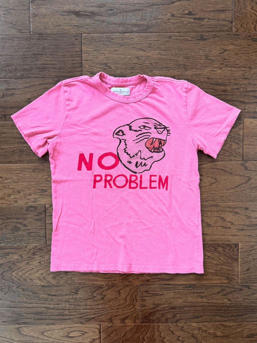 Imogene + Willie No Problem Tee Pink Size X Small